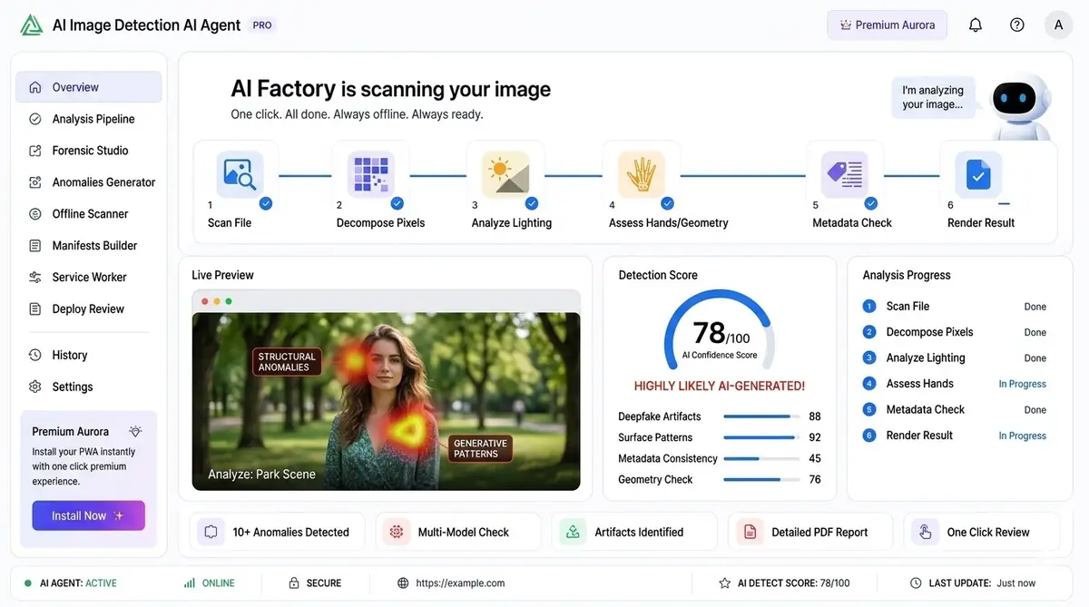AI equity valuation platform — example of the AI tool dashboard software